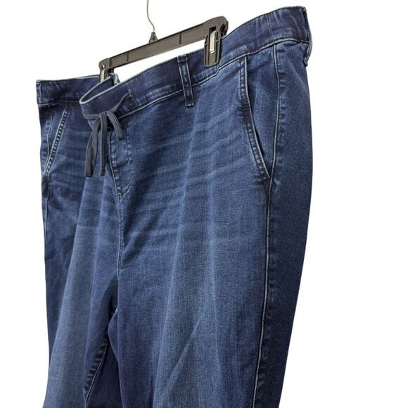 Torrid Weekend Boyfriend Mid Rise Jeans 41250437 Pull On Drawstring Stretch 5 T - Picture 10 of 16